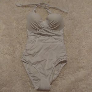 Victoria Secret white halter swimsuit